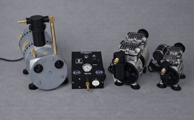 Automatic electric pump systems for veneering and laminating